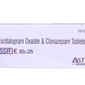SSRE 10/.25 Escitalopram and Clonazepam